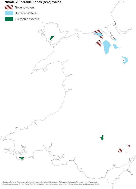 Nitrate Vulnerable Zones - Wales