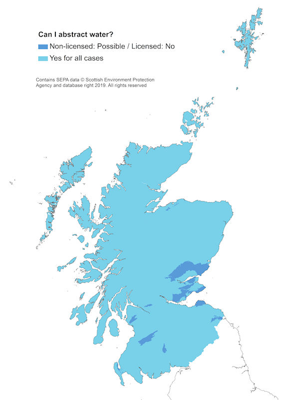 Groundwater bodies quantity - Scotland