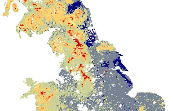 Countryside Survey topsoil