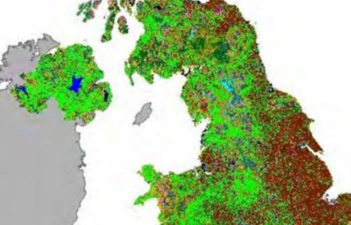 Land cover map