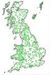 Countryside Survey Soil data map
