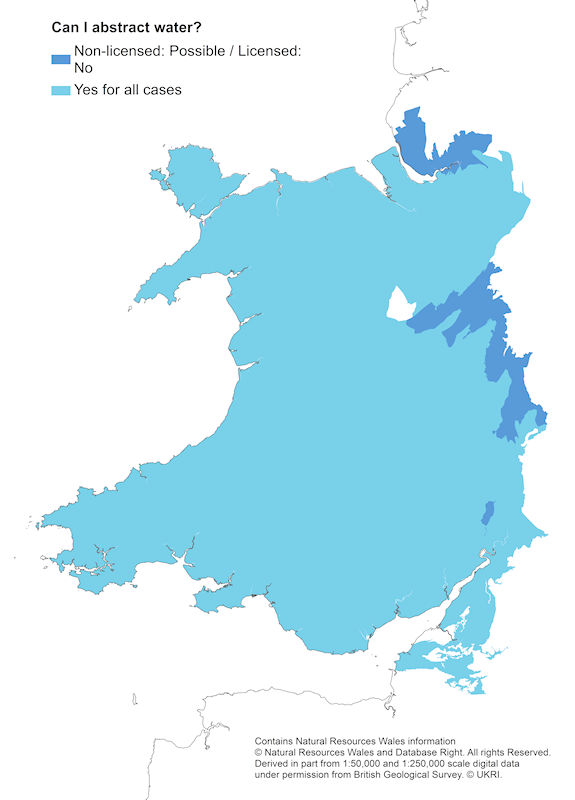 Groundwater bodies quantity - Wales